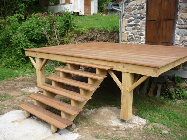Véranda à Lacroix-Barrez